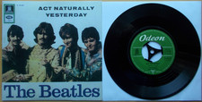 BEATLES Act Naturally Yesterday Odeon O 23 03...