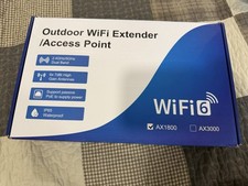 AX1800 Dual Band 2.4Ghz/5Ghz Outdoor WiFi Extender/Access Point