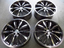 Weds Leonis Wx Used Wheels Only Set Of 4 7.5J 48 5H-114.3 Noah Voxy Stepwagon
