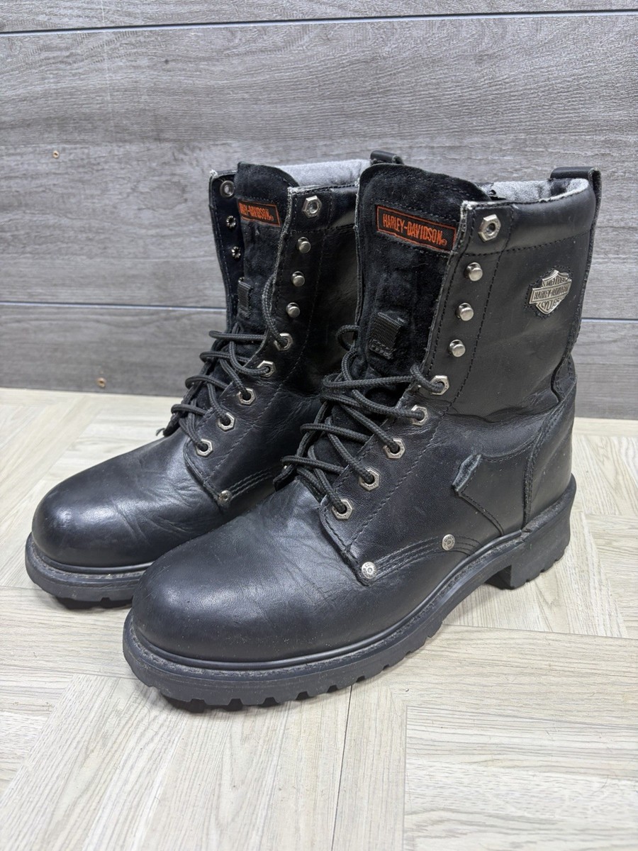 Harley Davidson 91003 Faded Glory Motorcycle Boots Mens Size 