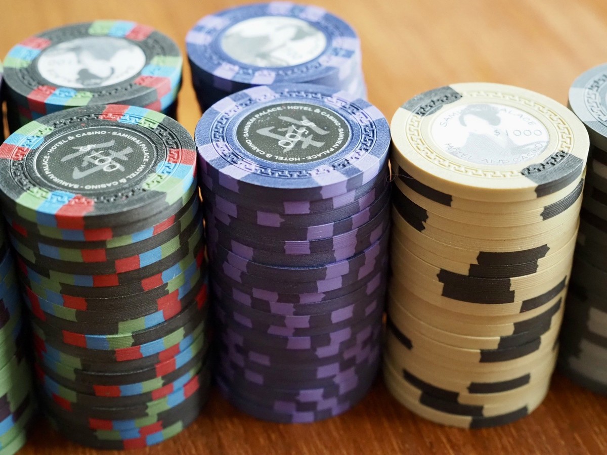 Samurai Palace Clay Poker Chips - Rare | eBay