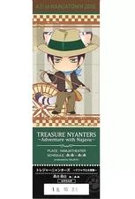 A3! Ace Crew Character Ticket-Style Card 7.1x2.4in Theater Attraction Used