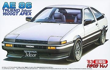 Fujimi model 0.1cm Verkleidung Serie No.52 AE86 Trueno Frühe '83 Kunststoff