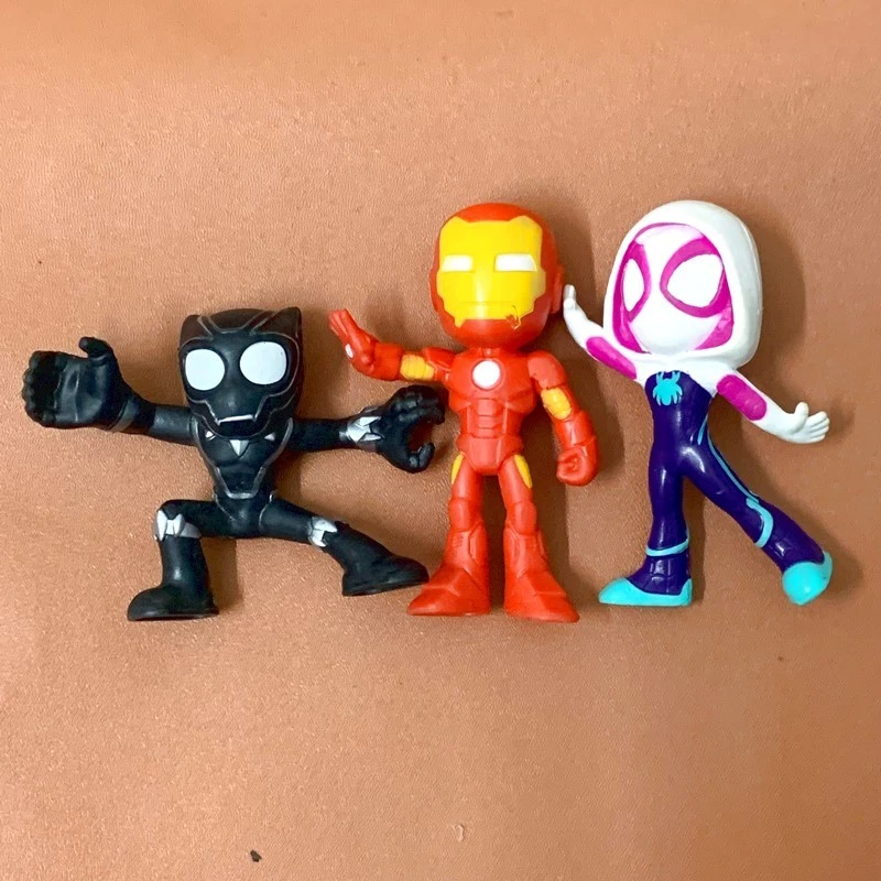 8X Marvel Spidey & His Amazing Friends Doc Ock Hulk Goblin Spiedy 2.5'' Figure