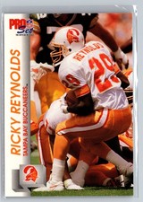 1992 Pro Set #670 Ricky Reynolds Tampa Bay Buccaneers
