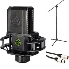 Lewitt LCT 240 PRO Condenser Microphone Vocal Set with Stand and XLR Cable