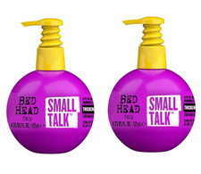 2x TIGI Bed Head Small Talk Volumising Hair Thickening Cream 125ml