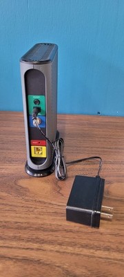 Motorola MB7621 24x8 DOCSIS 3.0 High Speed cable Modem  Used w/ power adaptor