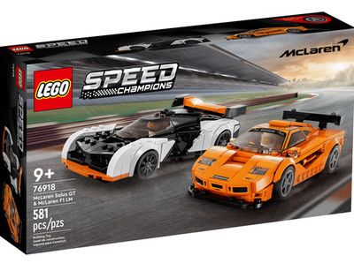 LEGO SPEED CHAMPIONS: Mclaren Solus Gt & Mclaren F1 LM (76918