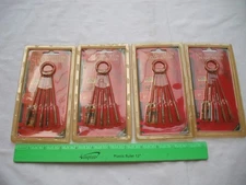 Lot of 4 PTC PTC-202, Precision Brass Brush, 5 Pieces, Prosperity Tool Corp