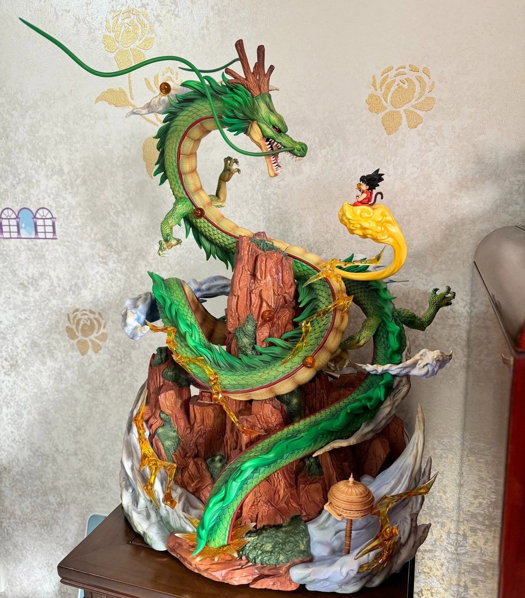 アート・デザイン・音楽 JEWELRY DESIGNS BEST COLLECTION -PEARL- Goku Shenron Red Dragon Studio Dragon Ball Resin Statue 53cm | eBay