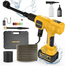 Cordless Pressure Washer,1200PSI Portable Pressure Washer with Rechargeable...
