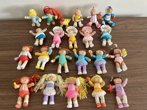 Vintage Cabbage Patch Kids PVC Figurines Figures Lot of 22 CPK 1980’s