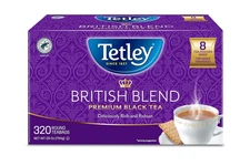 British Blend Premium Black Tea, 320 Teabags, Rainforest Alliance Certified