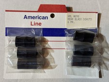 6x American Line Sponge Donuts Untrued Tires for G-plus, AFX, Xtraction NEW