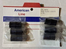 6x American Line Sponge Donuts Untrued Tires for G-plus, AFX, Xtraction  NEW