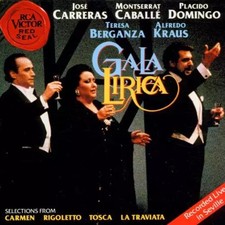 Gala LiricaArias [Import], Caballe, Domingo, Carreras et Kraus