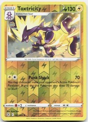 Toxtricity 107/264 Reverse Holo Rare Fusion Strike Pokémon TCG