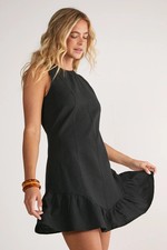 Nastygal Black Mini Dress Womens Daywear Dresses