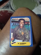 AL BUMBRY 1986 FLEER #316 FREE SHIPPING