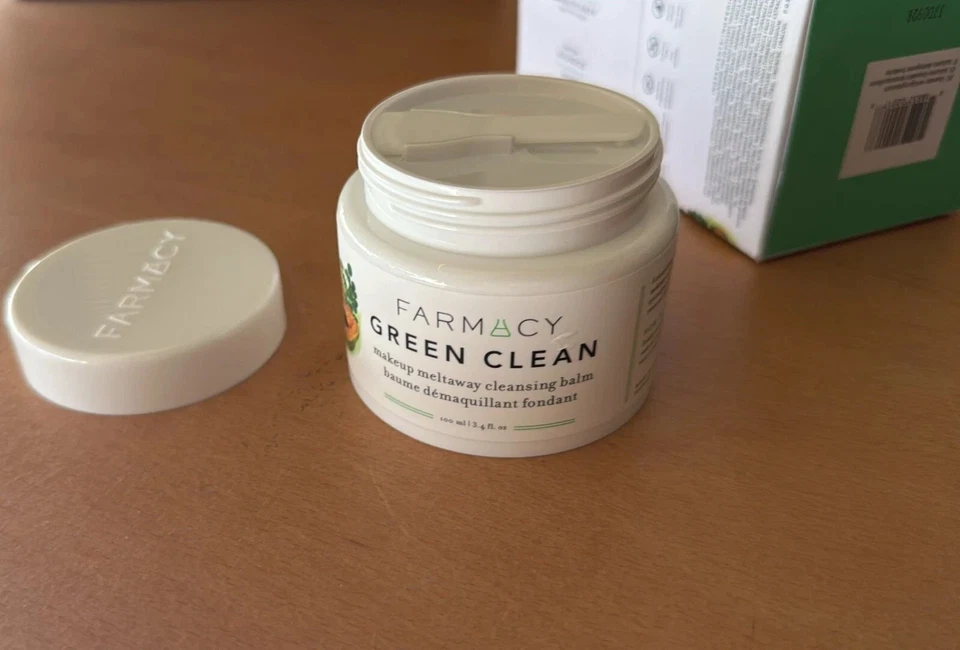 Farmacy Green Clean Makeup Remover Balm 3.4 oz (100mL) - Natural Cleanser - Image 3 of 4