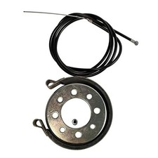 4" Band Brake  4" Brake Drum  60" Brake Cable with Pin Kit for Go Kart Cart