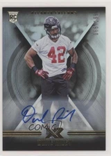 2017 Panini XR Rookies Auto 65/199 Duke Riley #160 Rookie Auto RC 0c2