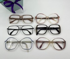 NOS Vintage USSR Eyeglass Frames 1980s Lot of 6 Soviet Optical Frames