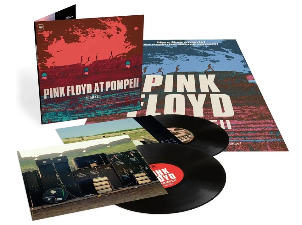 Pink Floyd at Pompeii 2LP+Poster Limited Edition Imported Disc Obi SIJP-219 PSL - Image 2 of 4