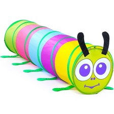 Kids Tunnel for Toddlers,Pop Up Play Tunnel Tent for Babies or Dogs, Indoor ...