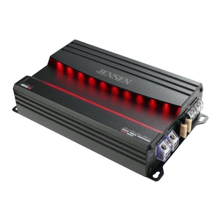Jensen XDA91RB Class-D Mono Amplifier, 240W RMS, 1200W Peak Power
