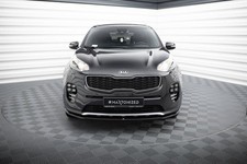 Maxton Design Frontlippe passend für Kia SPORTAGE mk4 GT-Line schwarz Hochglanz