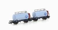 Hobbytrain N 24802 2Er Set Leichtbau-Kesselwagen Db/Aral Ep.Iii Neu Ovp