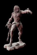 Predator Standing STL Digital File 3D Printing Model Statues Design 3D Printers