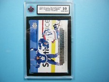 2022/23 UPPER DECK TIM HORTONS HOCKEY TRIUMPHS CARD #HT-1 AUSTON MATTHEWS KSA 10