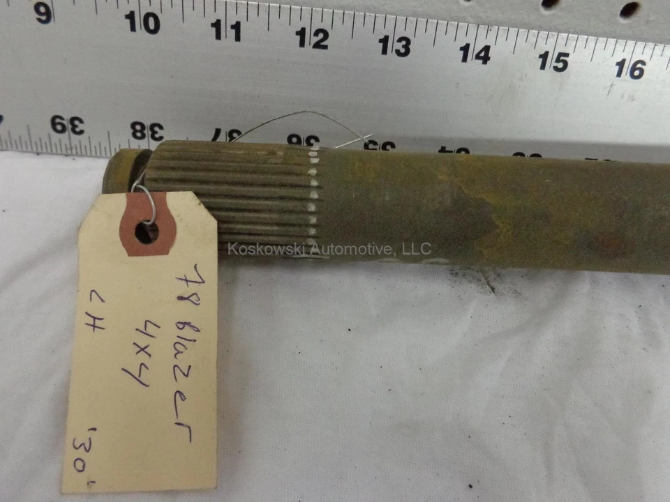 Chevy Blazer Rear Axle Shaft OEM GMC Jimmy K10 14071750 - Image 3 of 4