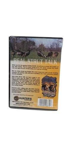 Turkey Hunter's Specialties Real Strut Talk DVD & Audio Track CD Twin Pack - Picture 2 of 3