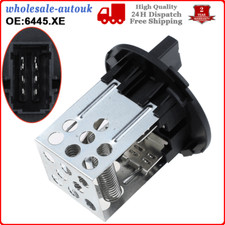 Heater Blower Motor Fan Resistor FOR Citroen C4 Peugeot 307 6445XE 6445.XE