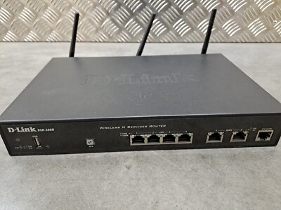 D-Link DSR-500N Wireless N Unified Services Router getestet mit Netzteil