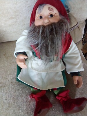 1990 BRINNS HUNKLE THE PEDDLER HIDDEN KINGDOM Troll Elf Gnome Dolls