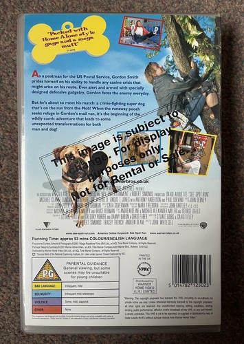 See Spot Run - VHS Big Box Timecode Sample Dealer Tape VERY RARE - Picture 2 of 4