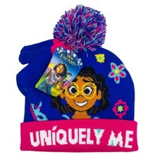 Kids Encanto Beanie and Mitten Set, NEW