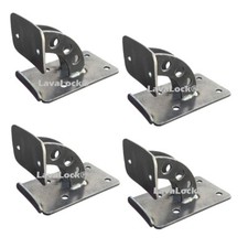 UDS Wheel Caster Mount Kit - Ugly Drum Smoker Parts Fits 55 gal Steel  Qty 4 pc