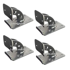 UDS Wheel Caster Mount Kit - Ugly Drum Smoker Parts Fits 55 gal Steel  Qty 4 pc