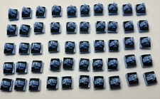 50 Pcs Blue Nylon Rocker Panel Molding Clips Sealer For Hyundai 877583L000