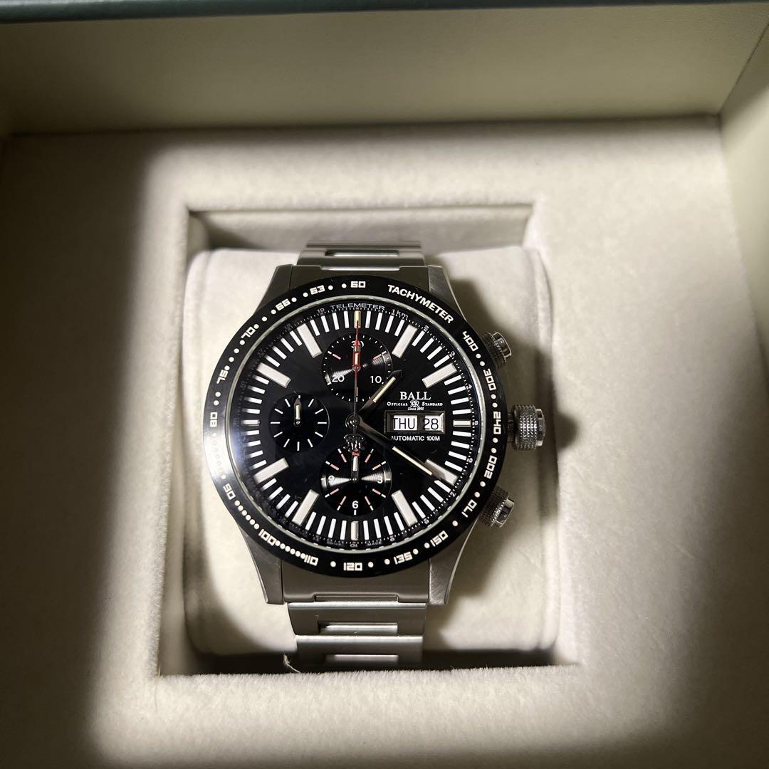 Ball Watch Stokeman Storm Chaser II day/date black dial automatic men's  watch