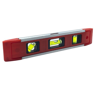 Magnetische Wasserwaage 230 mm 9 Zoll Heimwerker Bauherren Handel kleine Torpedo Blase Werkzeug