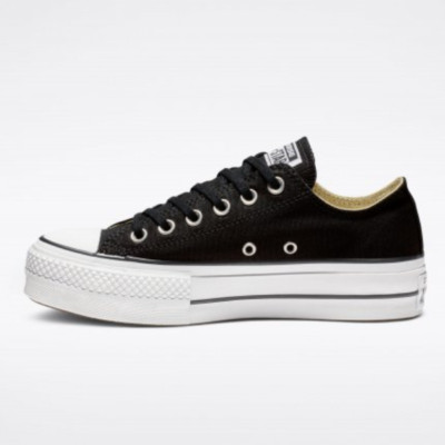 Converse Chuck Taylor All Star Lift Black Sneaker - 560250C