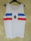 SN FRANCE LOGISTICS BATTALION Vintage Tank Top Jersey White Shirt XL