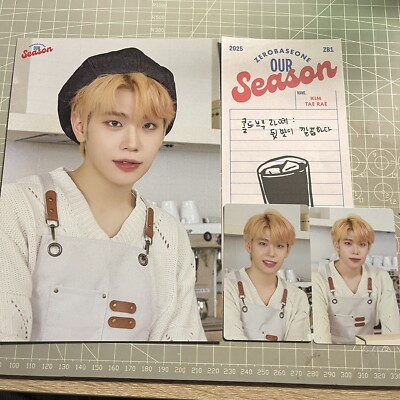 zb1 / zerobaseone taerae season greetings 2025 set with mnet plus pre order